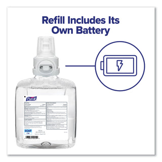 PURELL® Healthcare HEALTHY SOAP 0.5% PCMX Antimicrobial Foam, For CS8 Dispensers, Light Floral Scent, 1,200 mL, 2/Carton (GOJ787802CT)