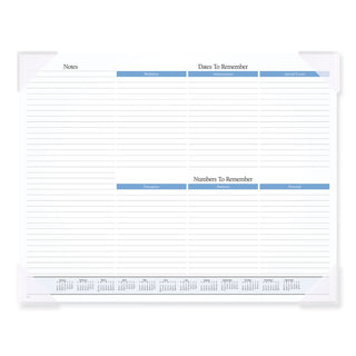AT-A-GLANCE® Landscape Panoramic Desk Pad, Landscapes Photography, 22 x 17, White Sheets, Clear Corners, 12-Month (Jan to Dec): 2025 (AAG89802)