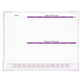 AT-A-GLANCE® Puppies Monthly Desk Pad Calendar, Puppies Photography, 22 x 17, White Sheets, Clear Corners, 12-Month (Jan to Dec): 2025 (AAGDMD16632)