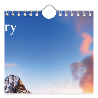 AT-A-GLANCE® Scenic Monthly Wall Calendar, Landscape Photography, 12 x 17, White/Multicolor Sheets, 12-Month (Jan to Dec): 2025 (AAGDMW20028)