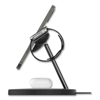 Belkin® BOOST CHARGE Pro 3-in-1 Wireless Charger, 15 W, Black (BLKWIZ017TTBK)