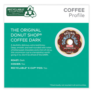The Original Donut Shop® DARK K-Cups, Regular Extra Bold, 48/Box (GMT5000355634)