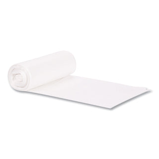 Heritage Eco Blend Max Can Liners, 23 gal, 0.8 mil, 28" x 45", Clear, 25 Bags/Roll, 10 Rolls/Carton (HERL5645TCER1)