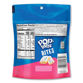 Kellogg's® Pop Tarts Bites, Confetti Cake, 3.5 oz Bag, 6/Carton (KEB25063)