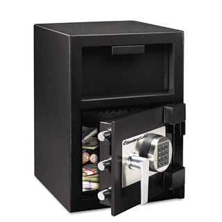 Sentry® Safe Digital Depository Safe, Extra Large, 1.3 cu ft, 14w x 15.6d x 24h, Black (SENDH109E)