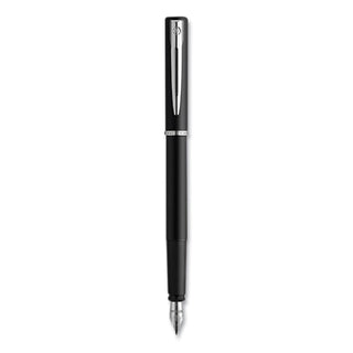 Waterman Waterman Allure Fountain Pen, Fine Nib, Blue Ink, Black Barrel (WAT2029061)