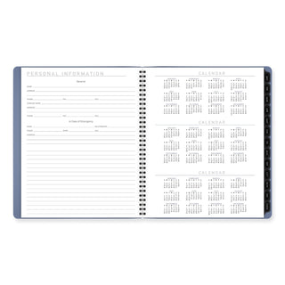 AT-A-GLANCE® Contemporary Monthly Planner, 11.38 x 9.63, Blue Cover, 12-Month (Jan to Dec): 2025 (AAG70250X20)