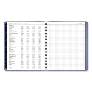 AT-A-GLANCE® Contemporary Monthly Planner, 11.38 x 9.63, Blue Cover, 12-Month (Jan to Dec): 2025 (AAG70250X20)