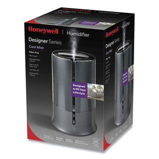 Honeywell Filter Free Ultrasonic Cool Mist Humidifier, 1.25 gal, 8.8 x 8.8 x 13.2, Black (HWLHUL430B)