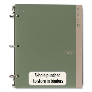 Five Star® Recycled Plastic Two-Pocket Folder, 11" x 8.5", Randomly Assorted (MEA330027)