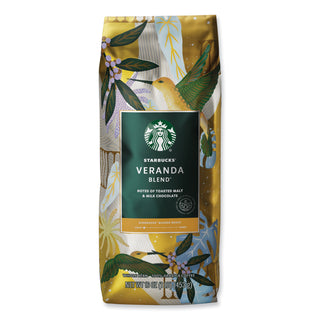 Starbucks® Veranda Blend Coffee, Whole Bean, 1 lb Bag, 6/Carton (SBK12523486CT)