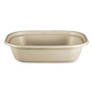 World Centric® Fiber Containers, 8.7 x 6.5 x 2.1, Natural, Paper, 400/Carton (WORCTSCU2LFP)