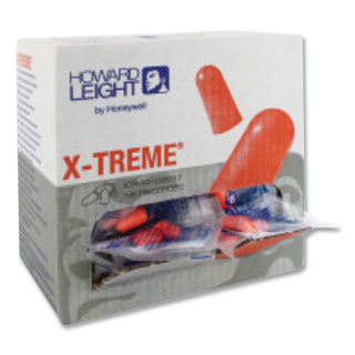 Howard Leight X-TREME Corded Disposable Earplugs, Corded, One Size Fits Most, 32 dB, Orange, 1,000/Carton (HOWXTR30)