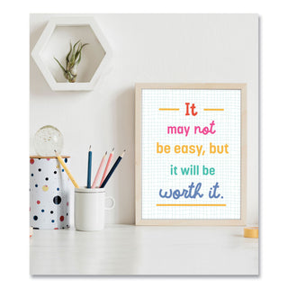 Carson-Dellosa Education Mini Posters, Growth Mindset Quotes, 8.5 x 11, 12/Set (CDP106009)