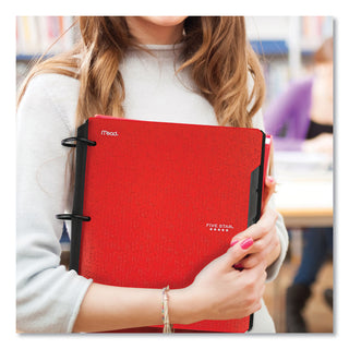Five Star® FLEX Notebinder, 5-Subject, Medium/College Rule, Randomly Assorted Cover Colors, (60) 11" x 8.5 Sheets (MEA29328)