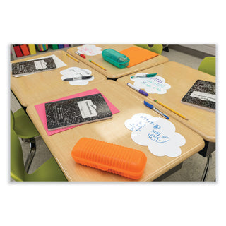 Pacon® Self Stick Dry Erase Clouds, 7 x 10, White Surface, 10/Pack (PAC9014)