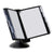 Durable® SHERPA Motion Desk Reference System, 10 Panels, Black Borders (DBL553901)