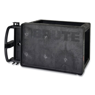 Rubbermaid® Commercial Heavy-Duty Utility Cart, Two-Shelf, 17-1/8w x 38-1/2d x 38-7/8h, Black (RCP450088BK)