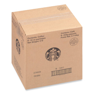 Starbucks® Veranda Blend Coffee, Whole Bean, 1 lb Bag (SBK12523486)