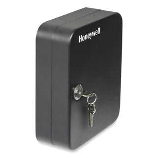 Honeywell 24-Slot Key Box, 6.3 x 2.9 x 7.8, Steel, Black (HWL6105)