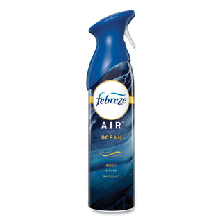 Febreze® AIR, Ocean, 17.6 oz Aerosol Spray, 2/Pack, 6 Packs/Carton (PGC48312)