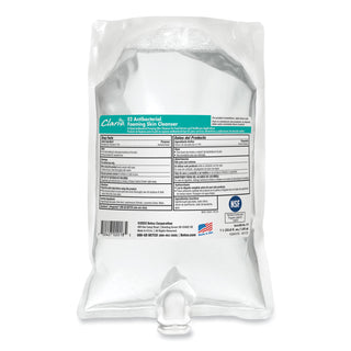 Betco® E2 Antibacterial Foaming Skin Cleanser, Fragrance Free, 1,000 mL Refill Bag, 6/Carton (BET7172900)