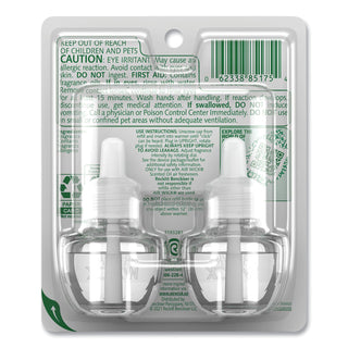Air Wick® Scented Oil Refill, Fresh Waters, 0.67 oz, 2/Pack, 6 Pack/Carton (REC79717)