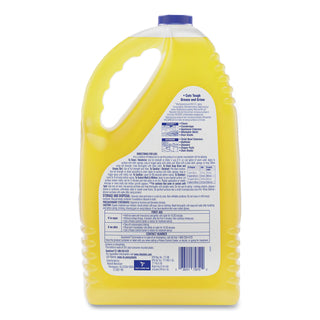LYSOL® Brand Clean and Fresh Multi-Surface Cleaner, Sparkling Lemon and Sunflower Essence, 144 oz Bottle, 4/Carton (RAC77617)