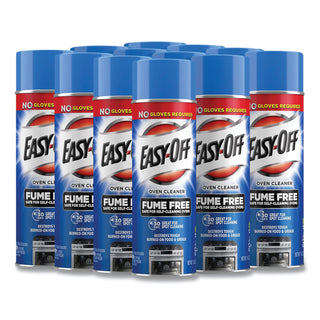EASY-OFF® Fume-Free Oven Cleaner, 14.5 oz, Aerosol Can, Lemon Scent, 12/Carton (REC87977)