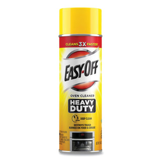EASY-OFF® Heavy Duty Oven Cleaner, Fresh Scent, Foam, 14.5 oz Aerosol, 12/Carton (RAC87979CT) (REC87979)