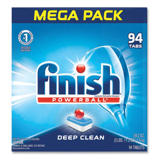 FINISH® Powerball Dishwasher Tabs, Fresh Scent, 94/Box (RAC97330)
