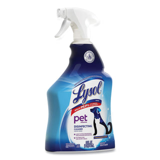 LYSOL® Brand Pet Solutions Disinfecting Cleaner, Citrus Blossom, 32 oz Trigger Bottle, 9/Carton (RAC99653CT)