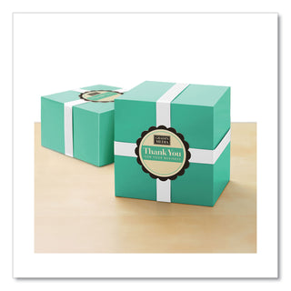 Avery® Round Print-to-the-Edge Labels, 2 1/2" Dia., Pearl Ivory, 72/Pack (AVE22836)
