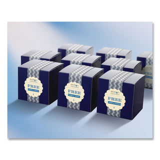 Avery® Round Print-to-the-Edge Labels, 2 1/2" Dia., Pearl Ivory, 72/Pack (AVE22836)