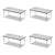 Correll® Adjustable Activity Table, Rectangular, 60" x 30" x 19" to 29", Granite Top, Black Legs, 4/Pallet (CRL3060TF15954P)