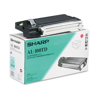 Sharp® Toner Cartridge for AL1000, 1010, 1041, 1200, 1220, 1250 &amp; Others, Black (SHRAL100TD)