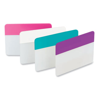 Post-it® Tabs, 1/5-Cut Tabs, Assorted Pastels, 2" Wide, 24/Pack (MMM686PWAV)