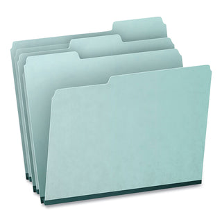 Pendaflex® Pressboard Expanding File Folders, 1/3-Cut Tabs, Letter Size, Blue, 25/Box (ESS9200T13)