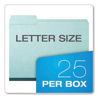 Pendaflex® Pressboard Expanding File Folders, 1/3-Cut Tabs, Letter Size, Blue, 25/Box (ESS9200T13)