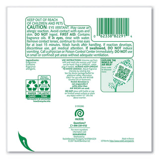 Air Wick® Scented Oil Refill, Fresh Linen, 0.67 oz, 2/Pack (RAC82291EA)
