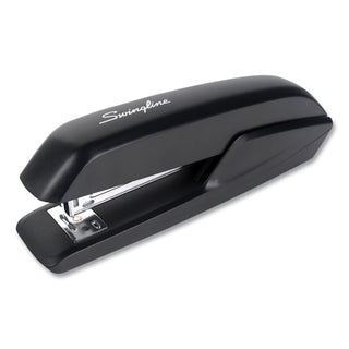 Swingline® Standard Full Strip Desk Stapler, 15-Sheet Capacity, Black (SWI54501)