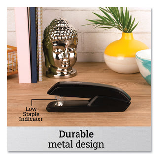 Swingline® Standard Full Strip Desk Stapler, 15-Sheet Capacity, Black (SWI54501)