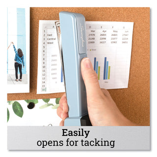 Swingline® 747 Classic Full Strip Stapler, 20-Sheet Capacity, Sky Blue (SWI74708)