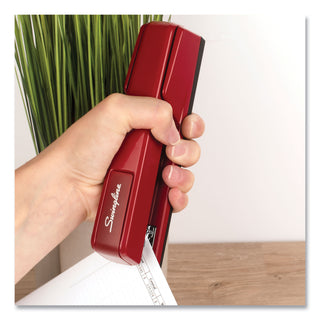 Swingline® 747 Classic Full Strip Stapler, 20-Sheet Capacity, Lipstick Red (SWI74718)
