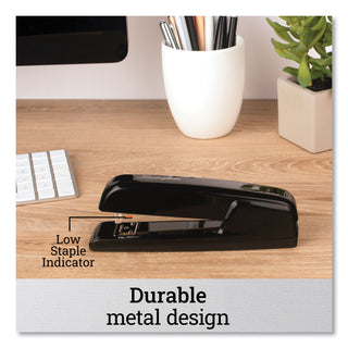 Swingline® 747 Business Full Strip Desk Stapler, 25-Sheet Capacity, Black (SWI74741)