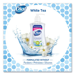 Dial® Professional Antibacterial Liquid Hand Soap, White Tea Scent, 11 oz Pump Bottle, 12/Carton (DIA20940)