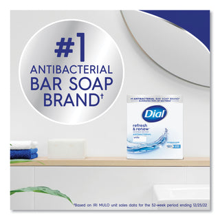 Dial® Deodorant Bar Soap, Iconic Dial Soap Scent, 4 oz, 36/Carton (DIA92633)