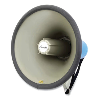 Champion Sports Megaphone, 12-25W, 1000 Yard Range, White/Blue (CSIMP12W)