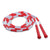 Champion Sports Segmented Plastic Jump Rope, 7ft, Red/White (CSIPR7)