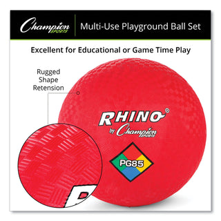 Champion Sports Playground Ball Set, Multi-Size, Multi-Color, Nylon, 14/Set (CSIUPGSET1)